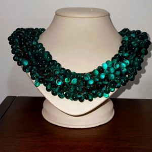 Vtg Apatite stones Necklace